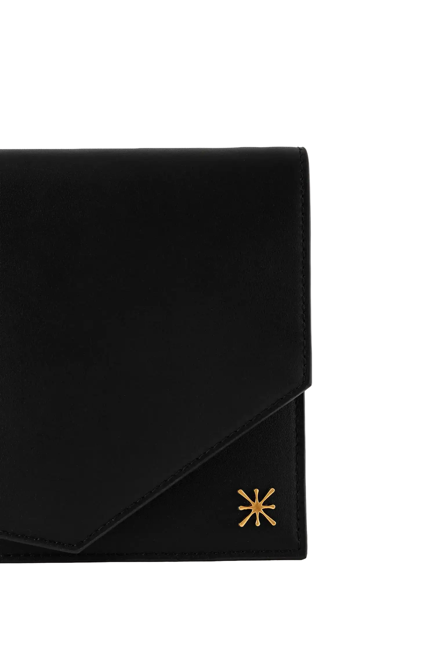 Esthera 1AM Leather Envelope Bag, Alternate, color, Black