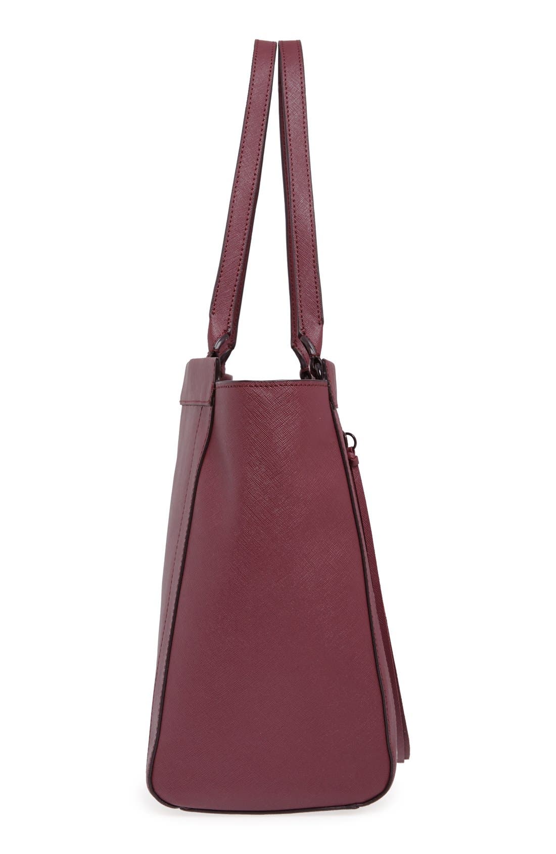 'Monroe' Tote, Alternate, color, PORT