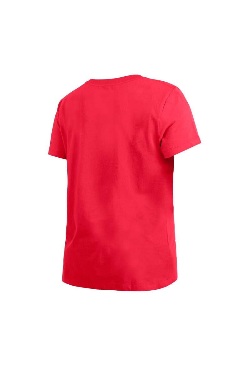 Women's New Era Red Miami Heat 2023/24 City Edition T-Shirt, Alternate, color, Red