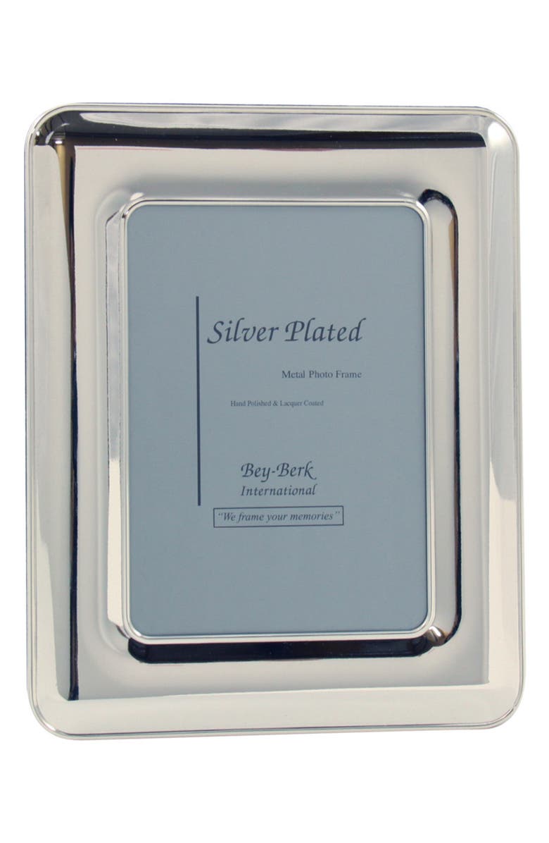 Bey-Berk Polished Picture Frame, Main, color, 