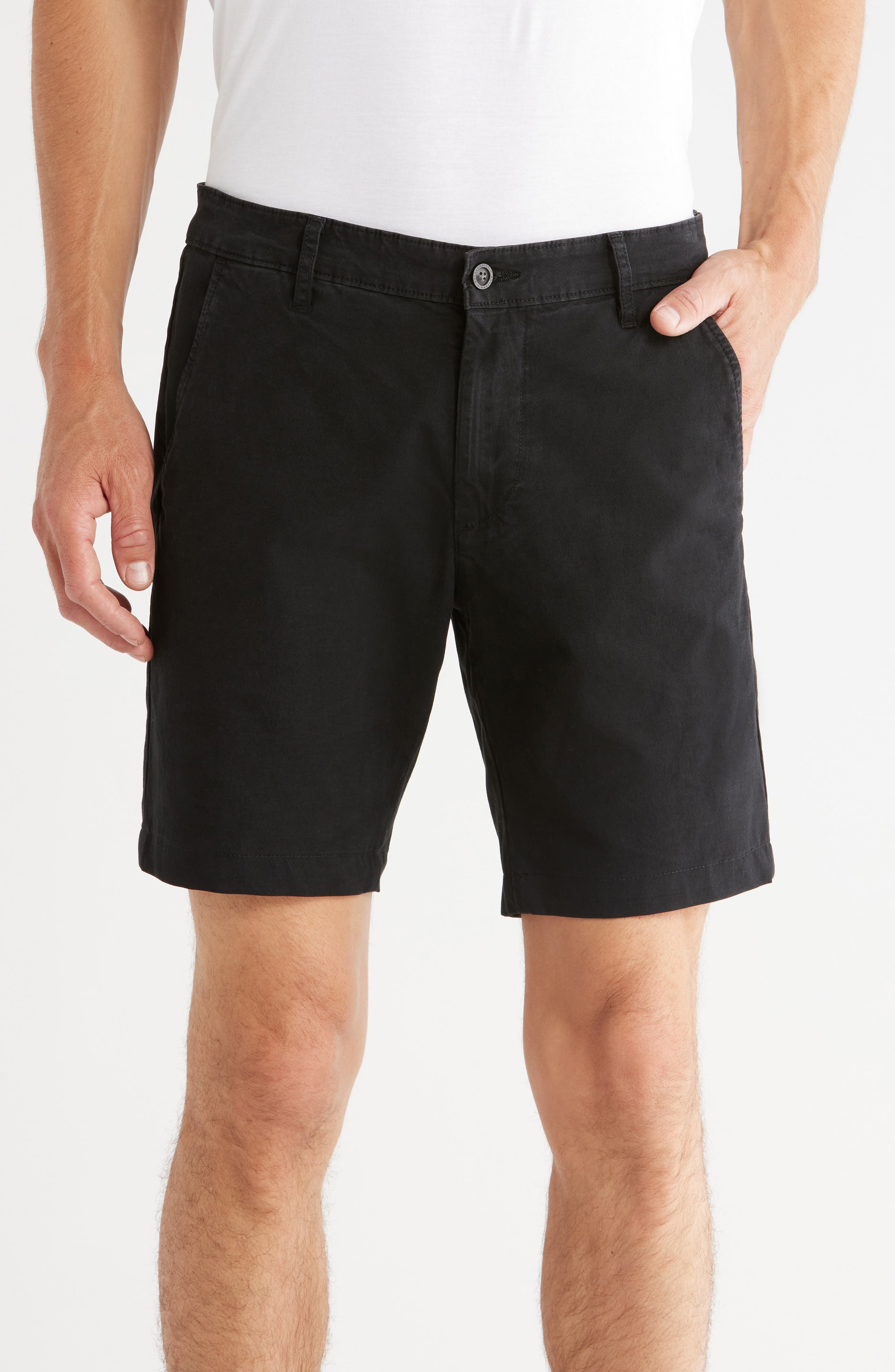 AG Lux Flat Front Chino Shorts