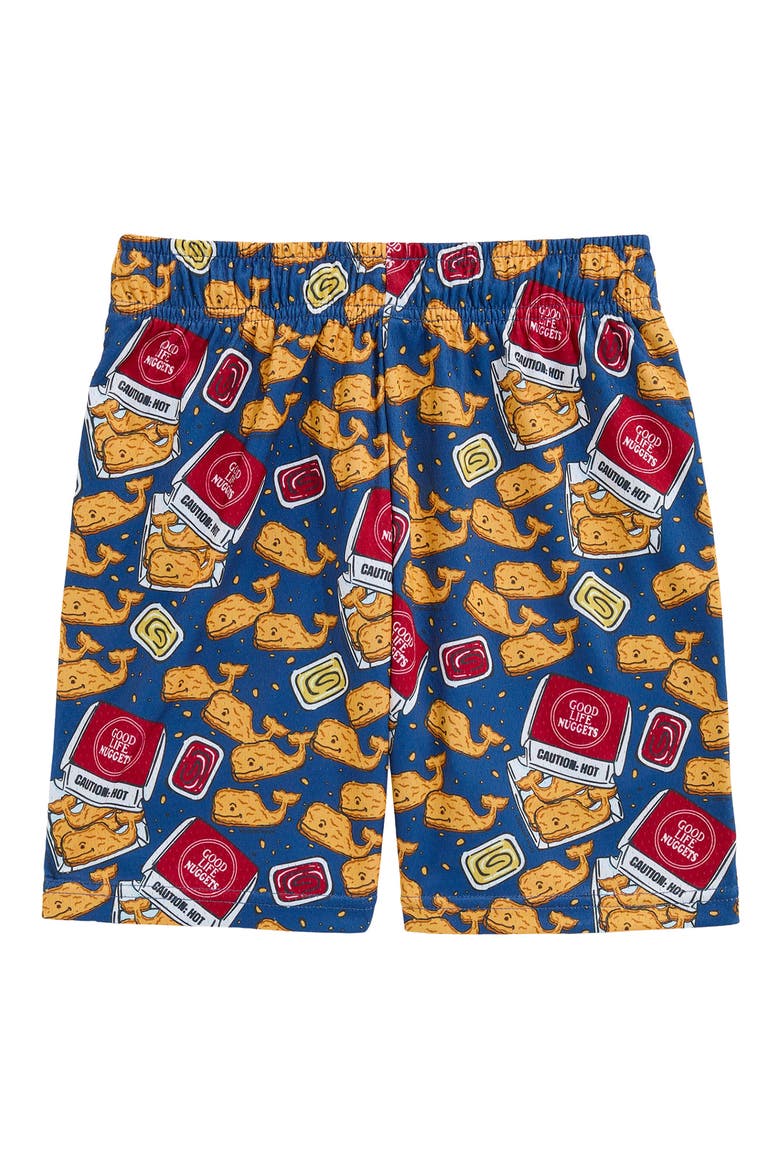 Kids' Mesh Active Swim Trunks, Alternate, color, L613 WHALE