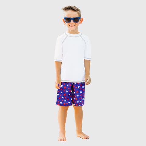 Boys UPF 50+ Short Sleeve Rashguard