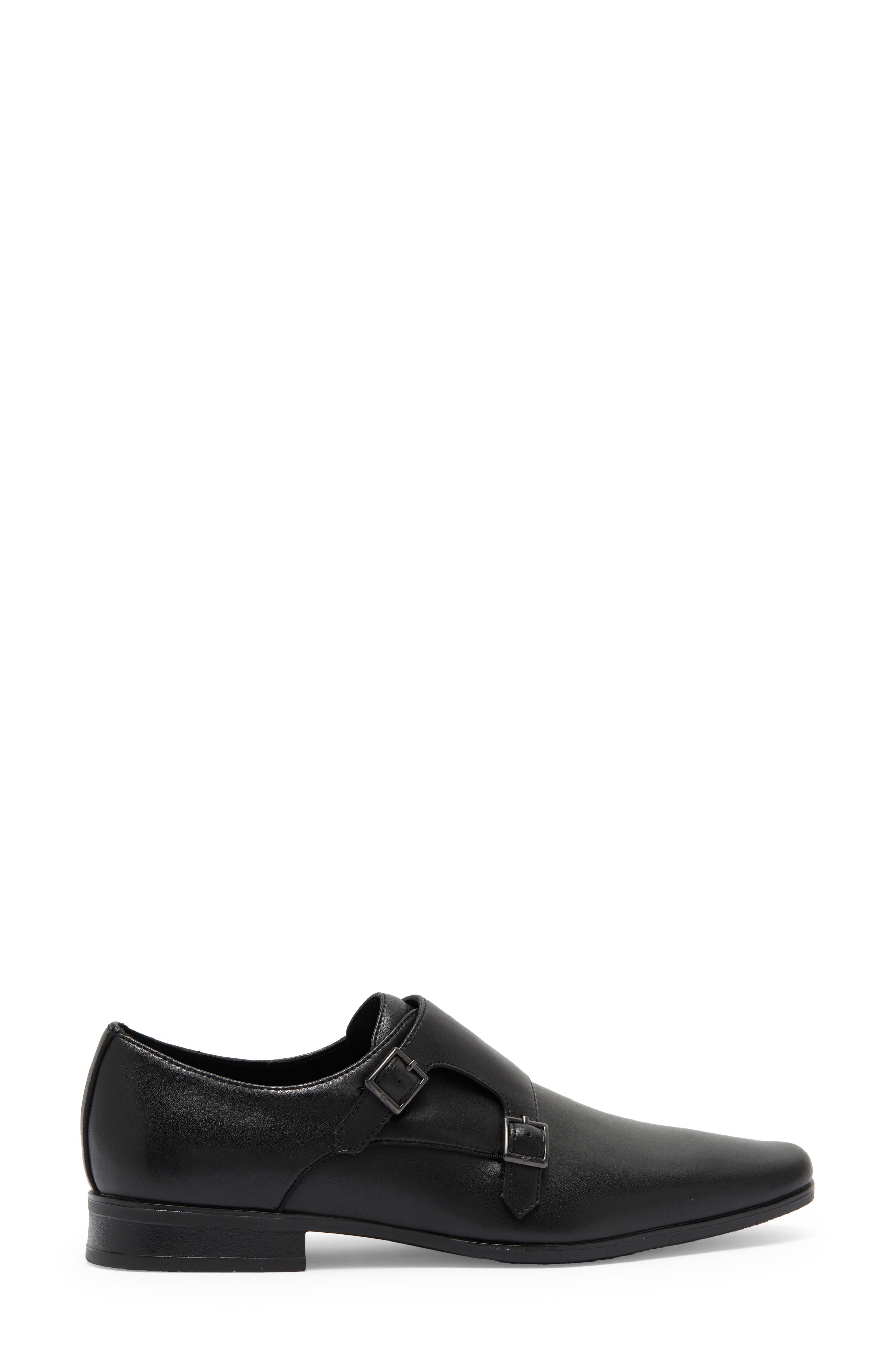 Calvin Klein Brinta Double Monk Strap Shoe, Alternate, color, 