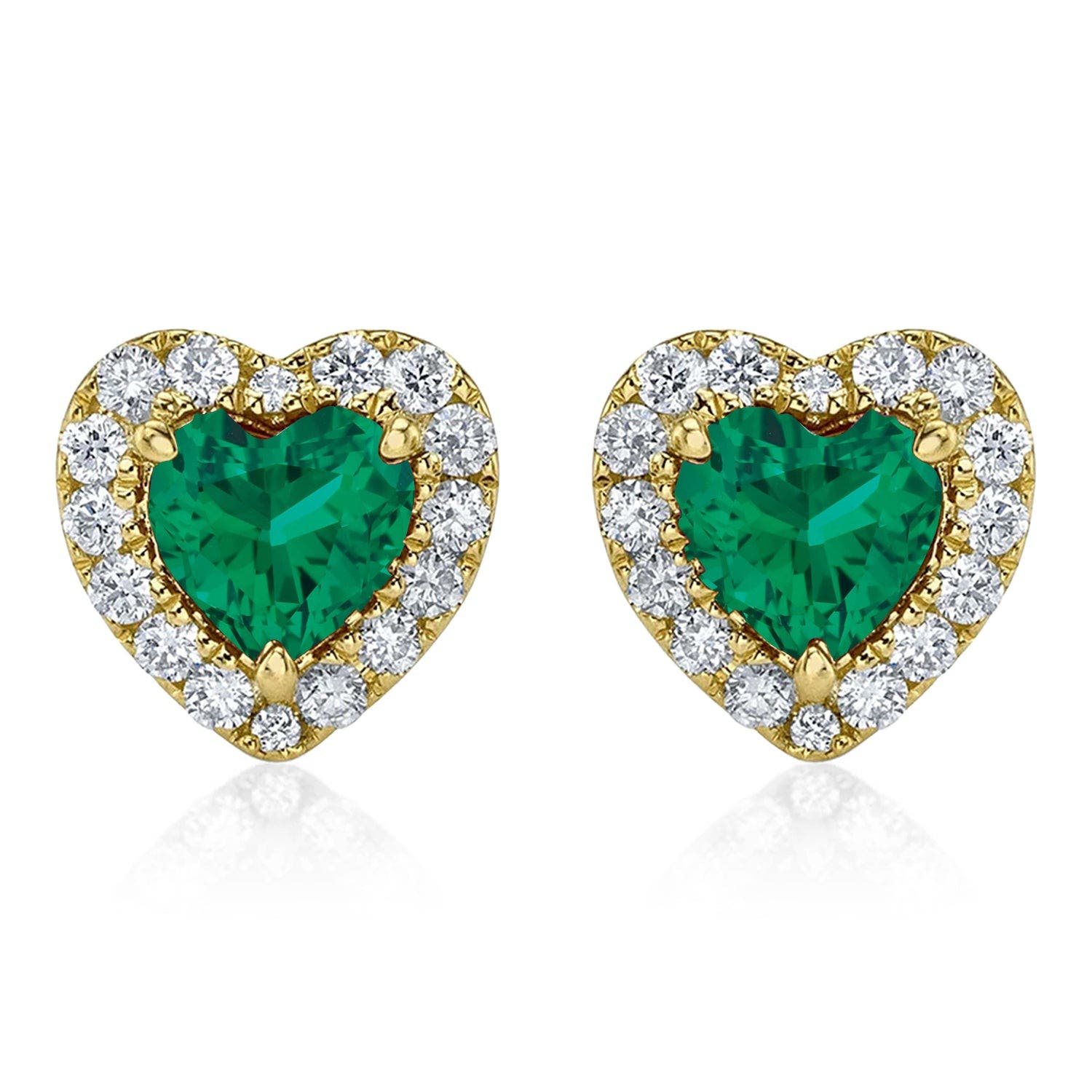 selected Emerald/Yellow Gold
