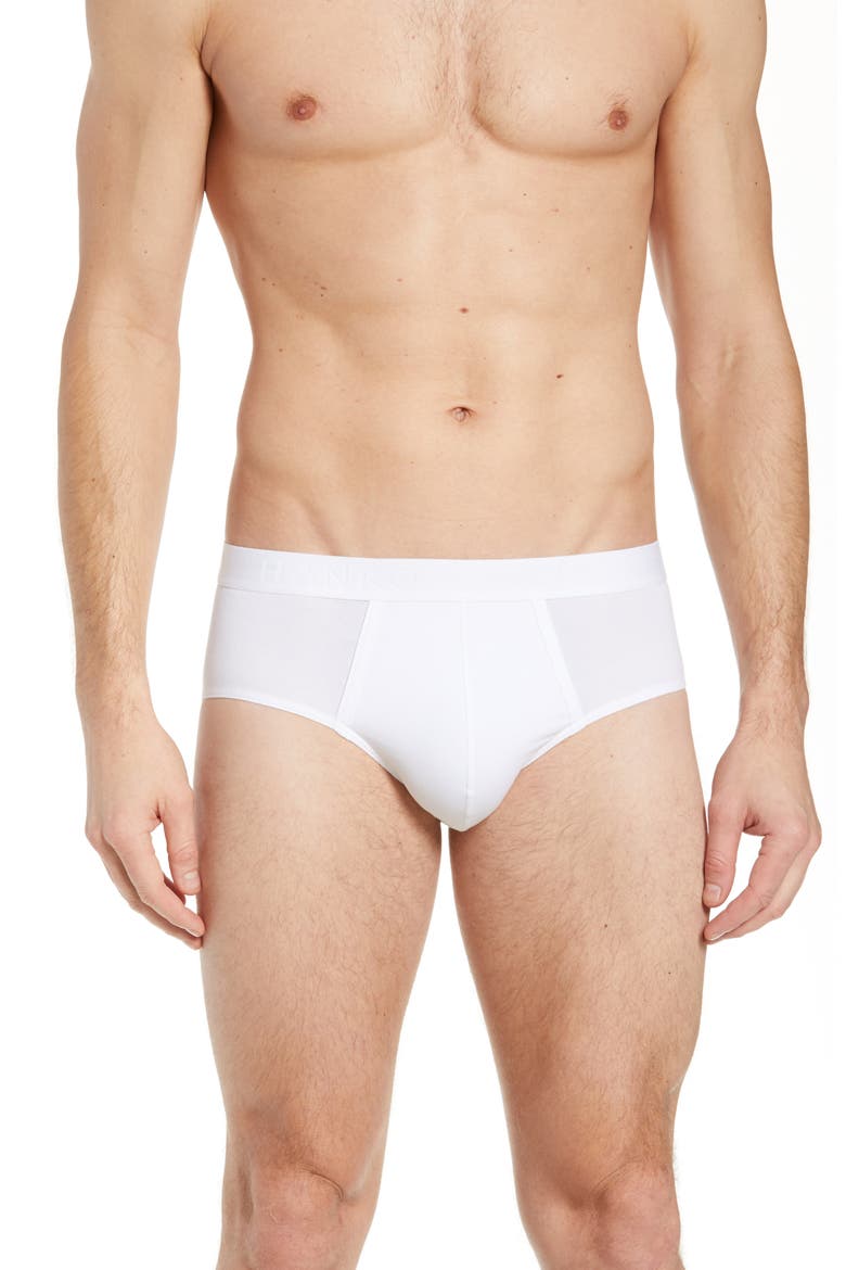 Cotton Essentials Cotton Brief, Main, color, ALL WHITE