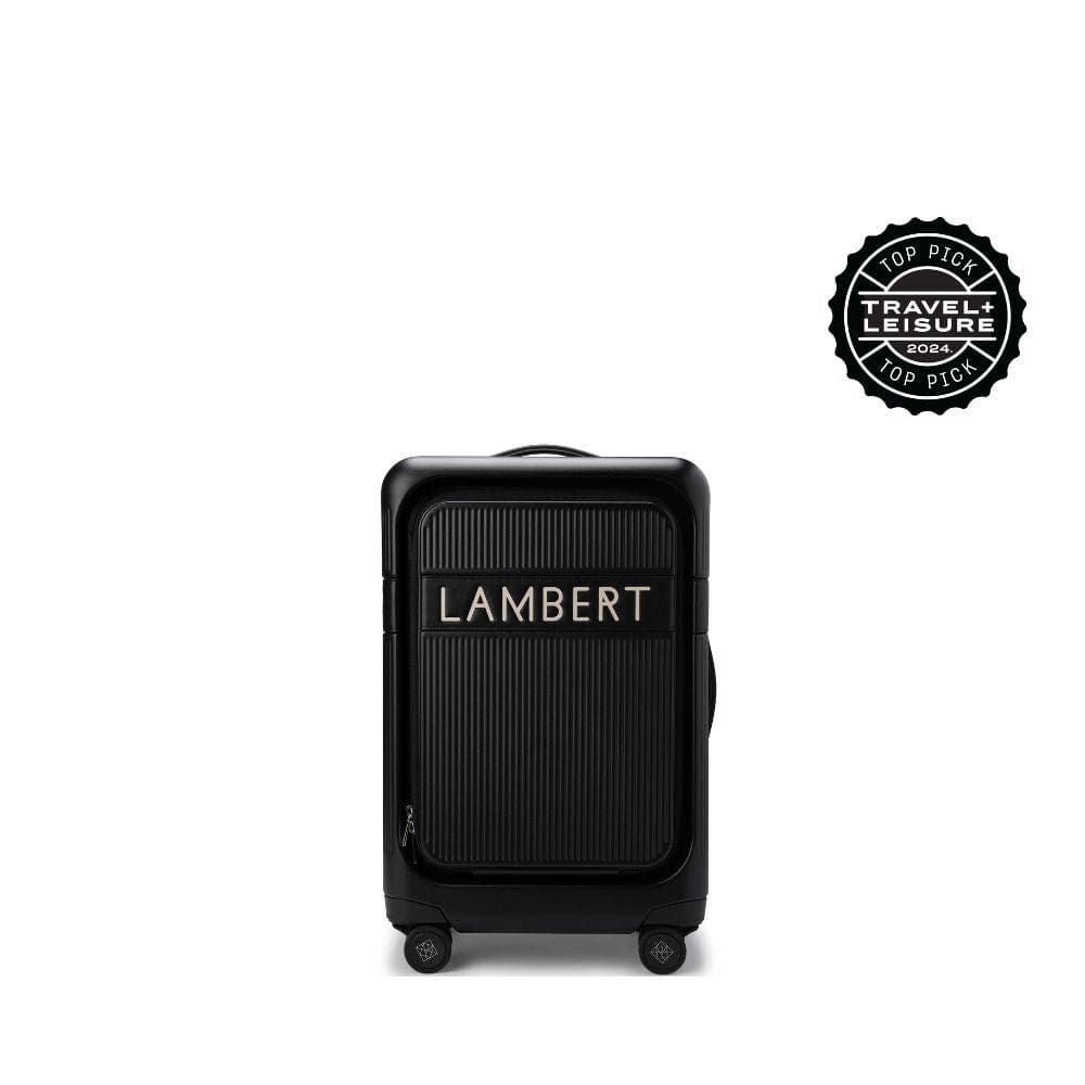 Lambert Bali - Carry-on Suitcase, Alternate, color, Black