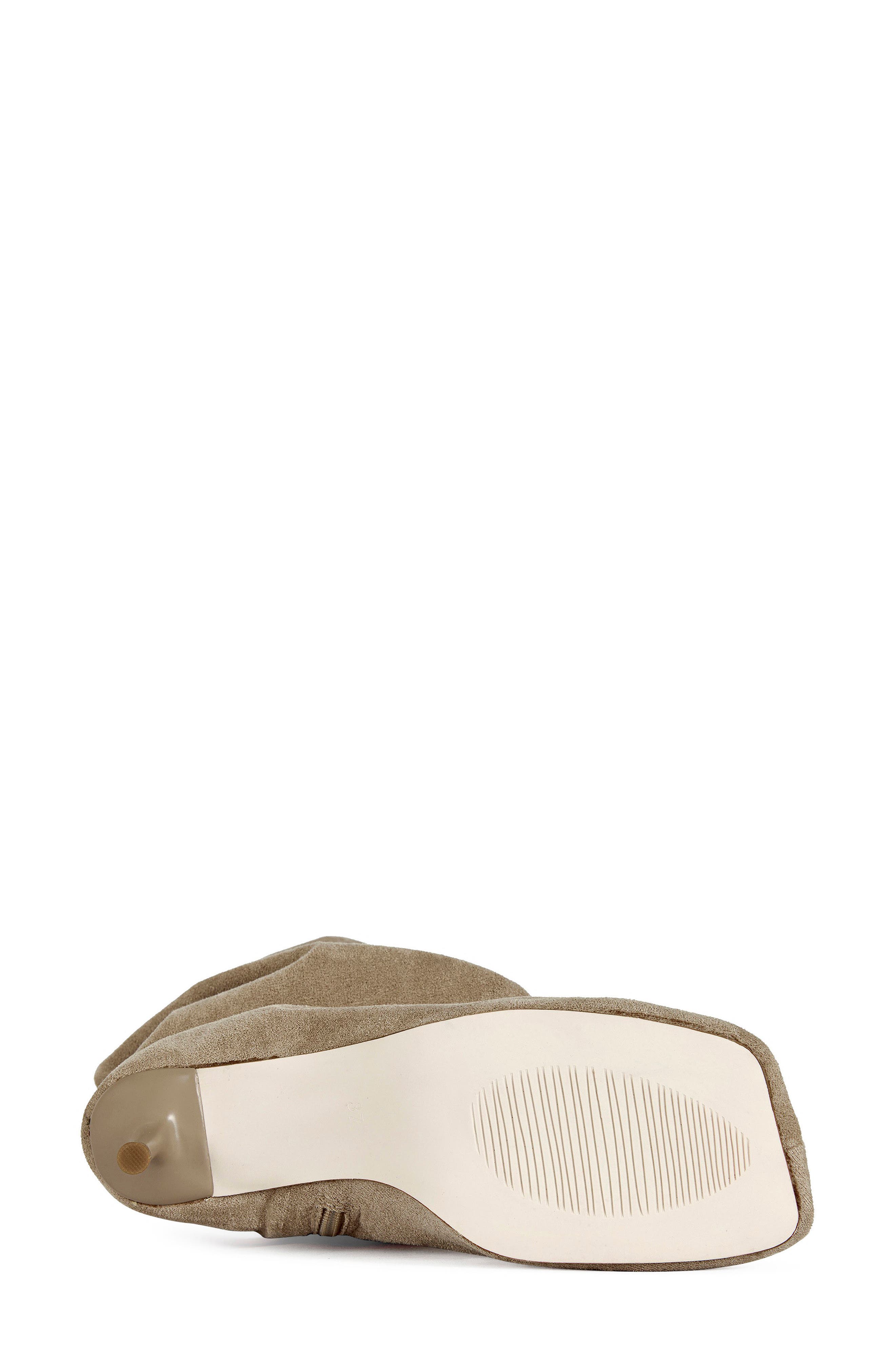 AZALEA WANG Randall Knee High Boot, Alternate, color, Beige