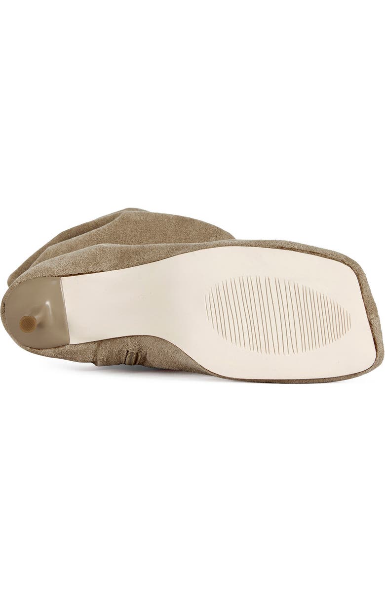 AZALEA WANG Randall Knee High Boot, Alternate, color, Beige