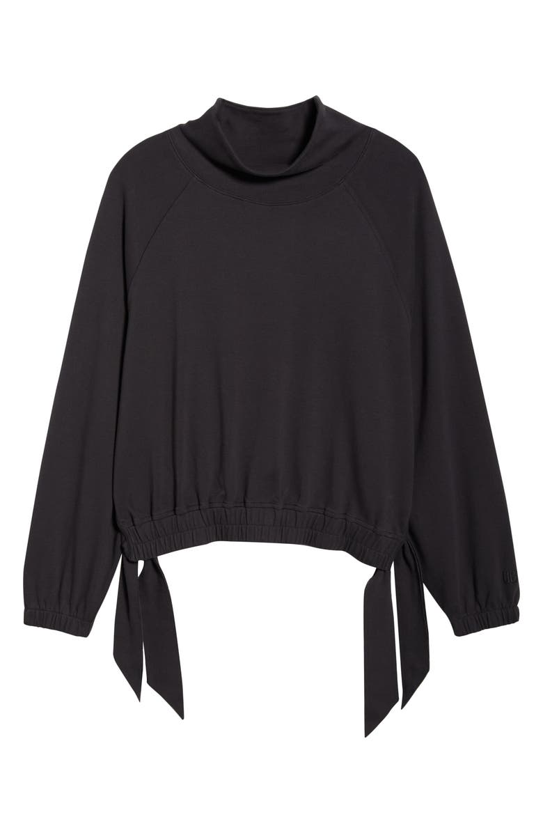 UGG<sup>®</sup> Seren Side Tie Funnel Neck Top, Alternate, color, Ink