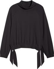 UGG® Seren Side Tie Funnel Neck Top