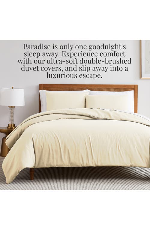 Southshore Fine Linens Vilano Springs Duvet Cover Set In Off White
