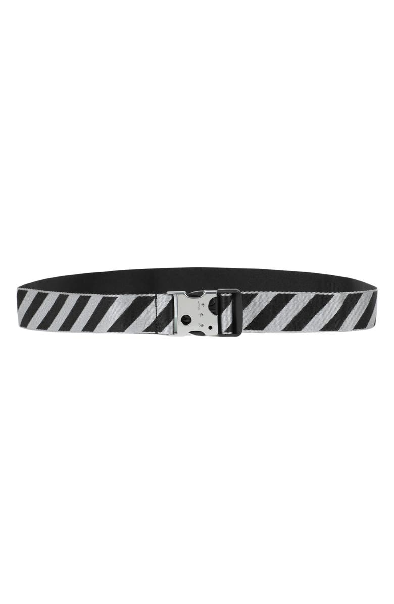 Off-White Meteor Stripe Tape Belt, Main, color,