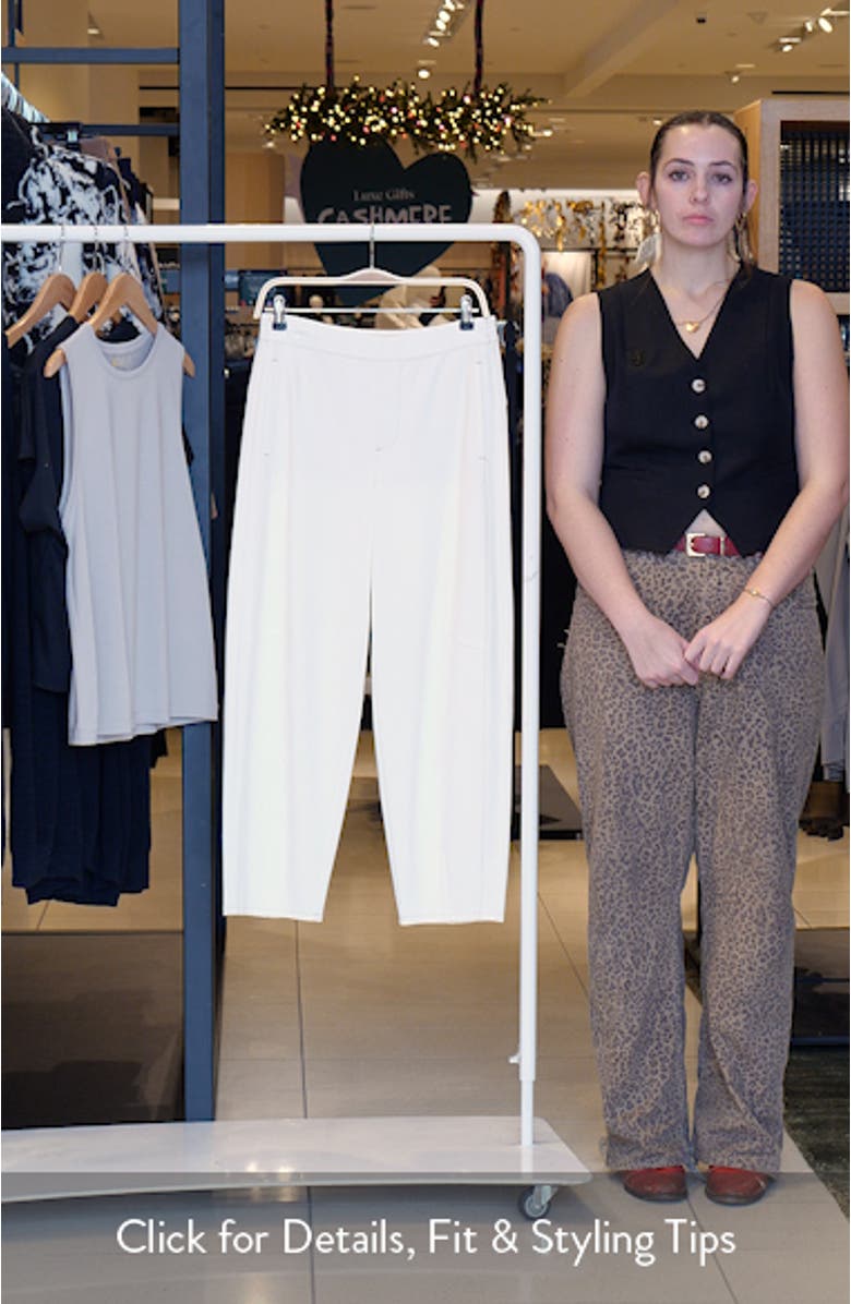 Skyrise Barrel Leg Glider Pants, sales video thumbnail