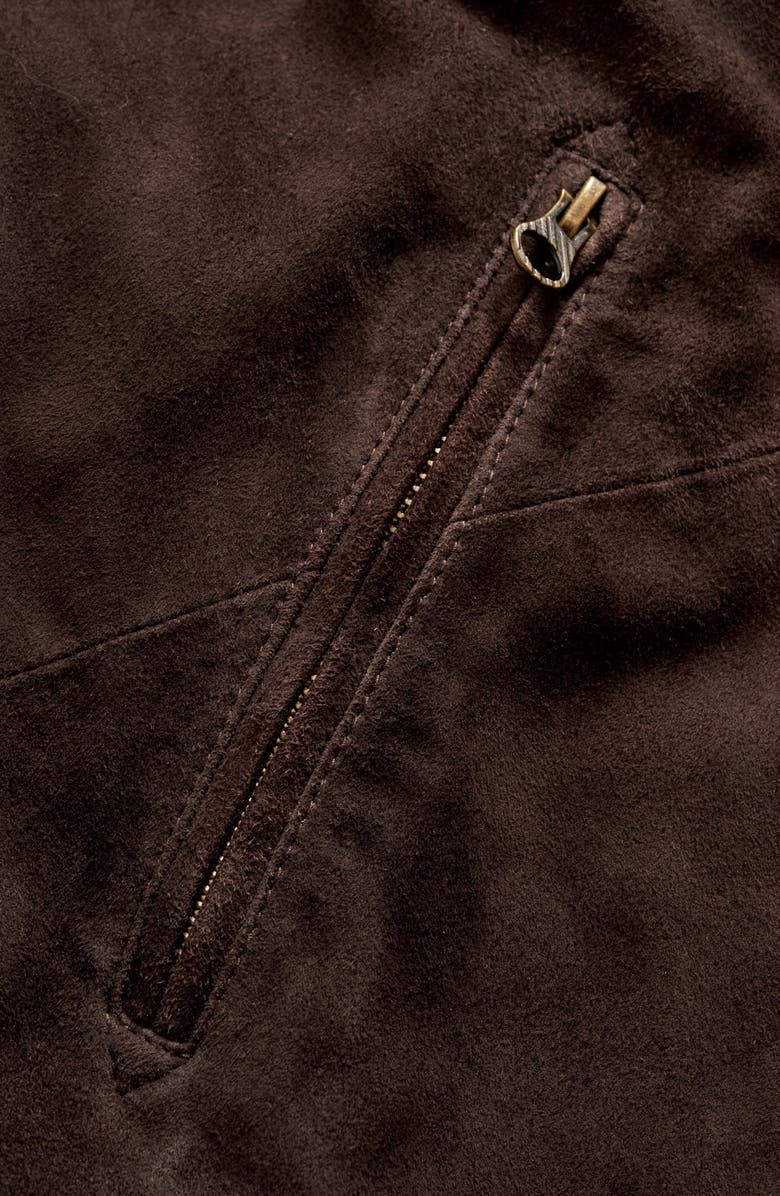 Billy Reid Blake Suede Jacket, Alternate, color, 