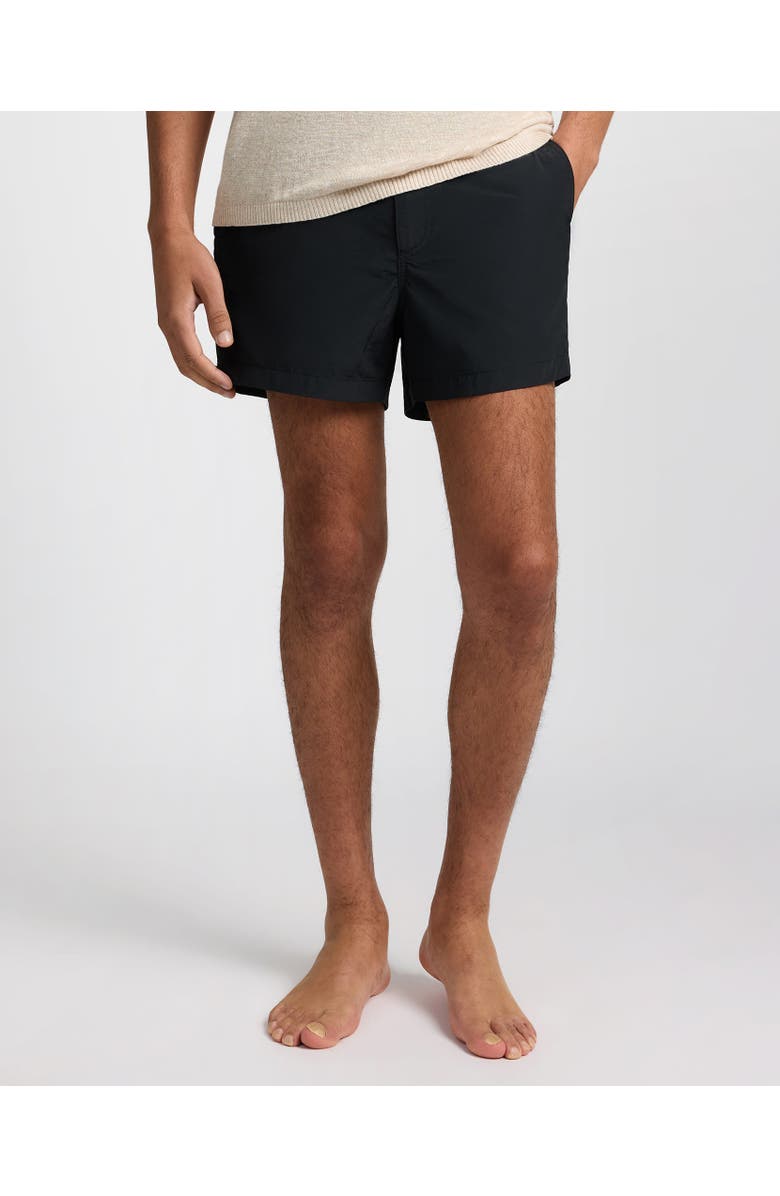 Onia Calder Side Elastic 4"  Swim Trunk, Main, color, 