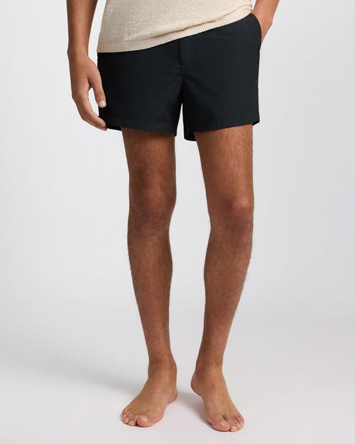 Onia Calder Side Elastic 4" Swim Trunk In Multi