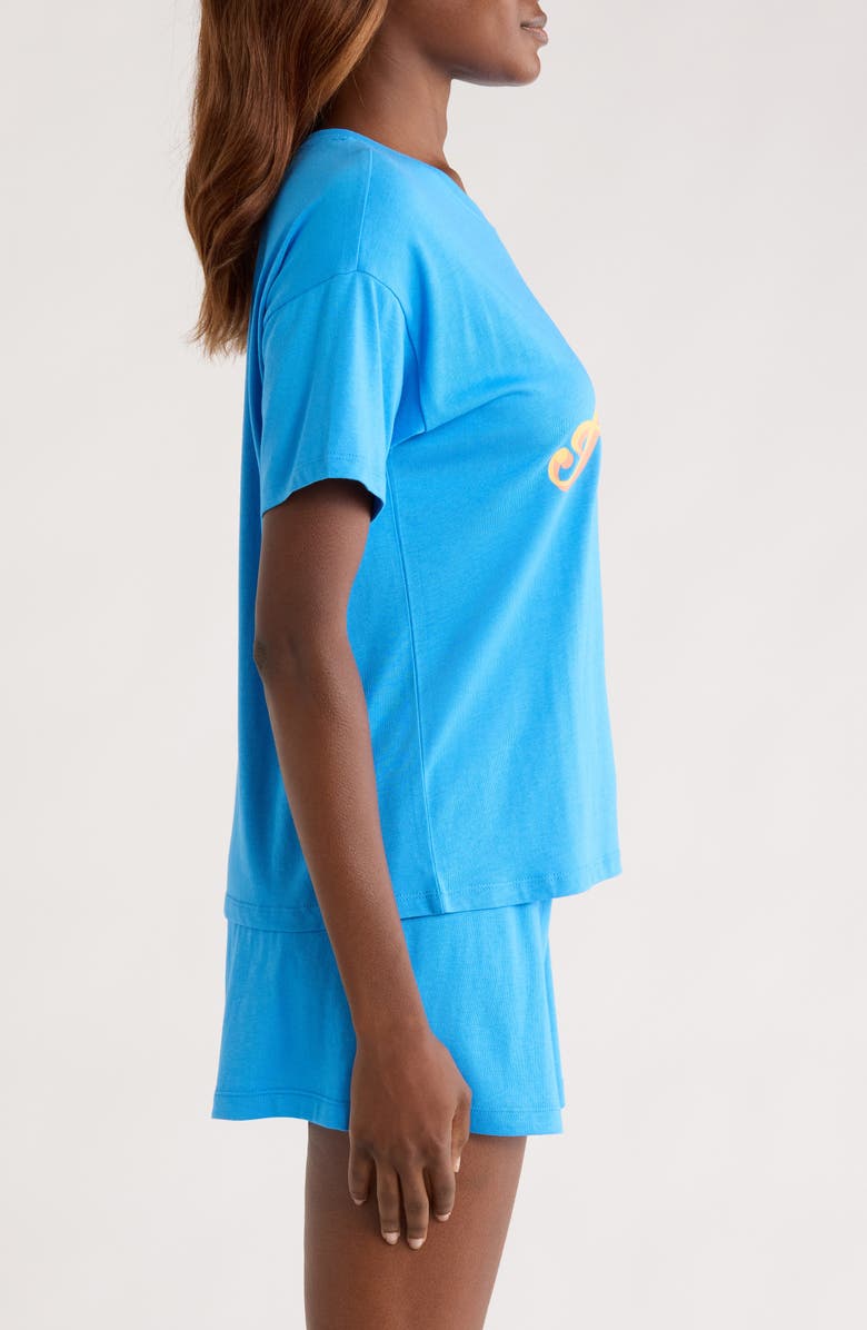 PJ Salvage Soft & Shortee Jersey Short Pajamas, Alternate, color,