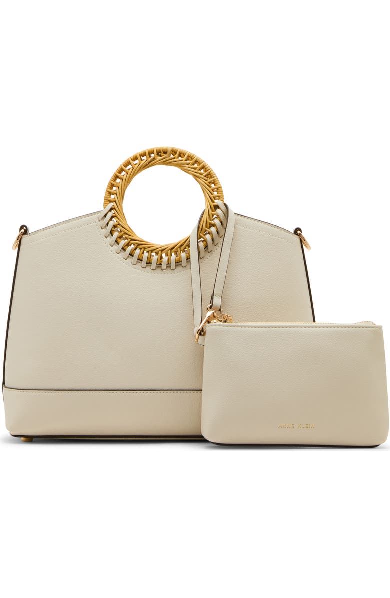 Anne Klein Circle Handle Tote Bag, Main, color,