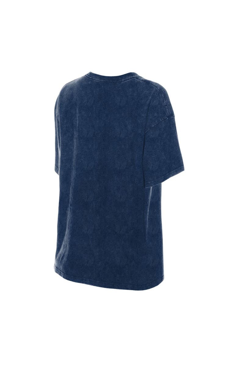 New Era Women's New Era  Navy Detroit Tigers Mineral Wash Oversized T-Shirt, Alternate, color, Navy