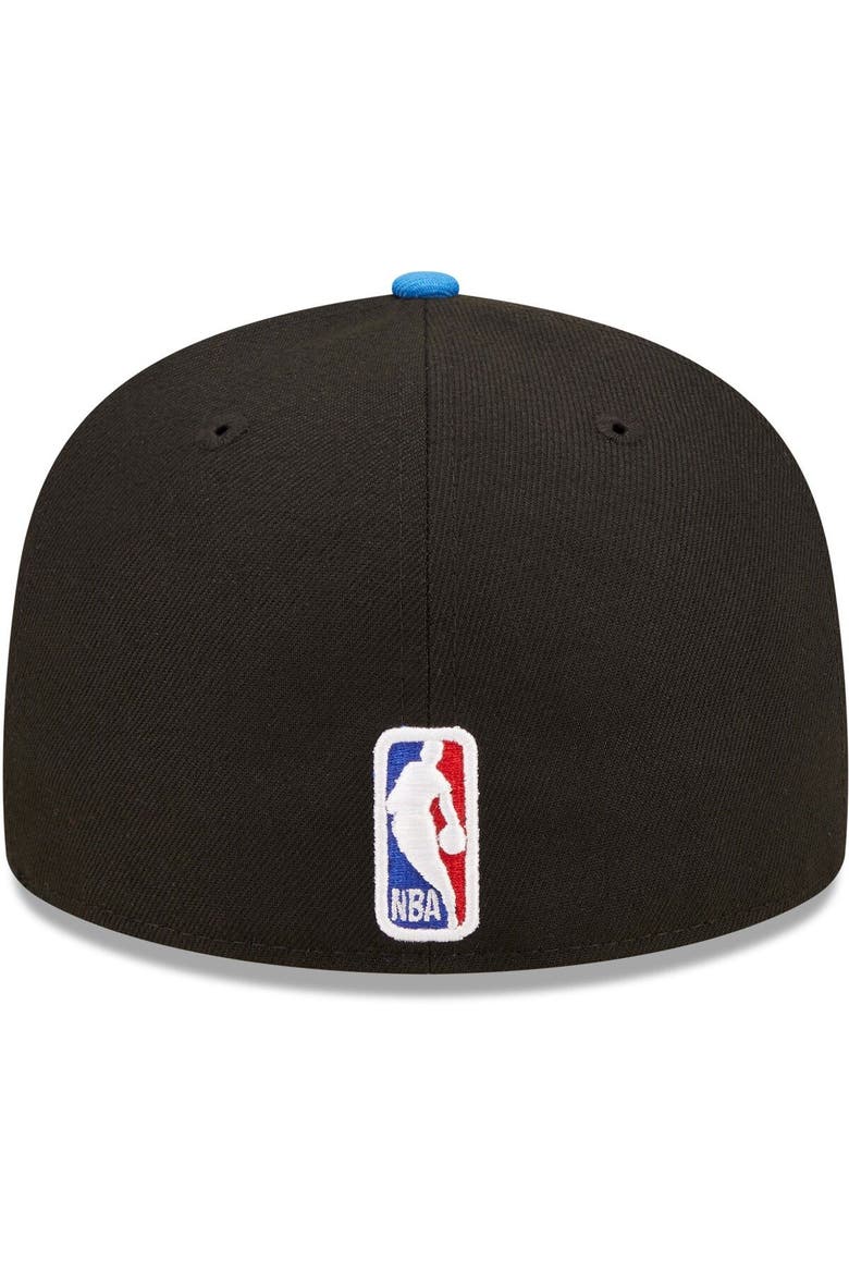 Men's New Era Blue/Black Oklahoma City Thunder 2022 Tip-Off 59FIFTY Fitted Hat, Alternate, color, Blue
