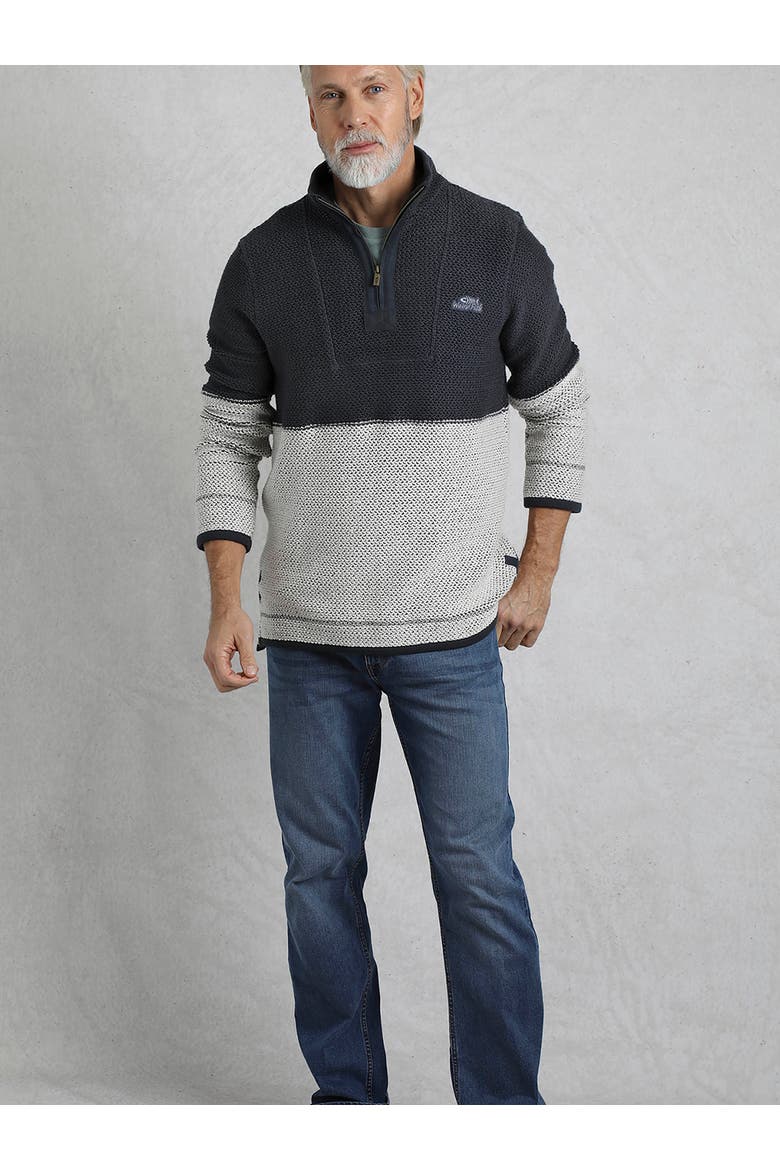 Kielder 1/4 Zip Special Edition Macaroni, Alternate, color, Dark Navy