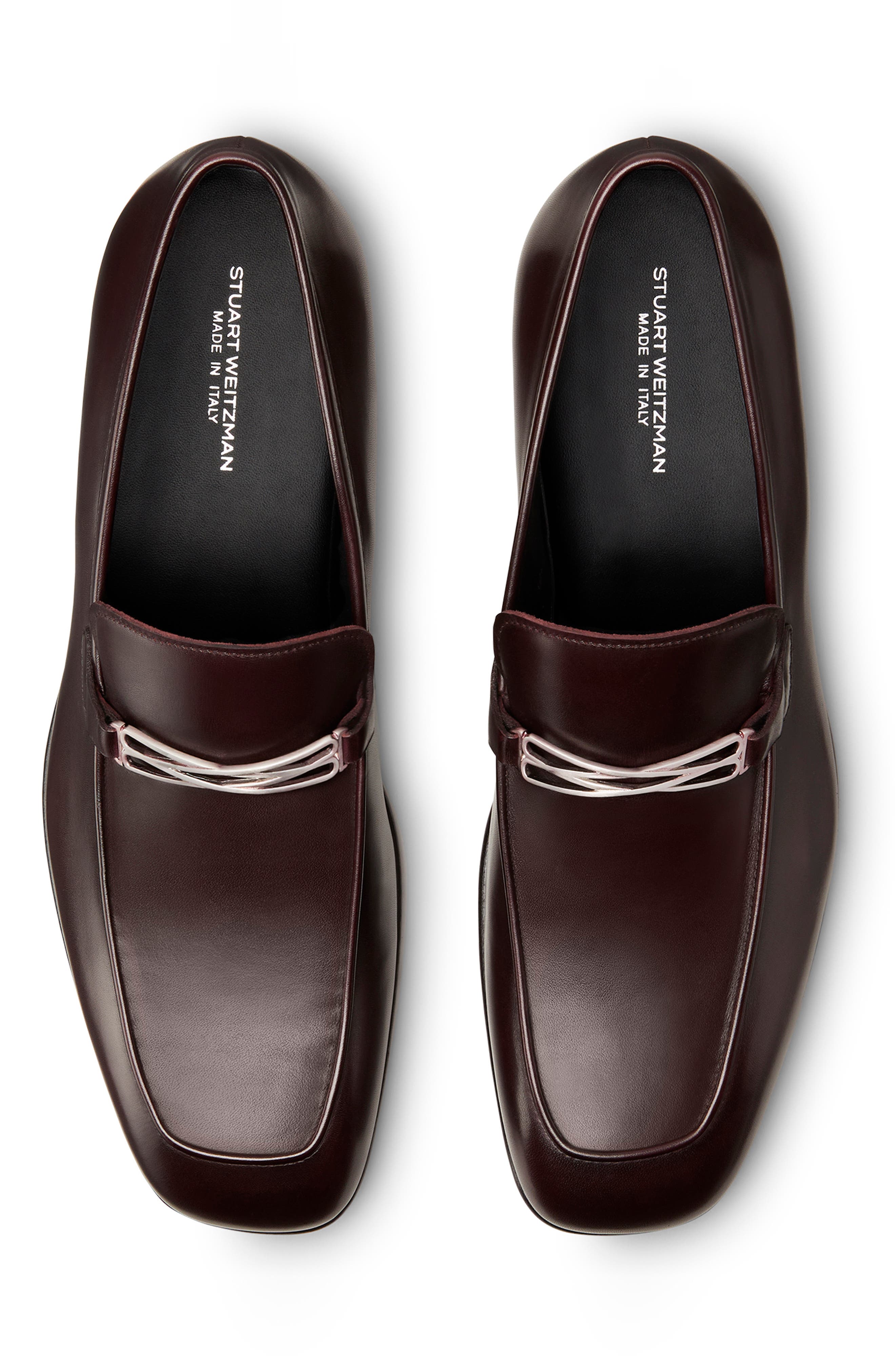 Stuart Weitzman Ambrose Loafer, Alternate, color, Bordo