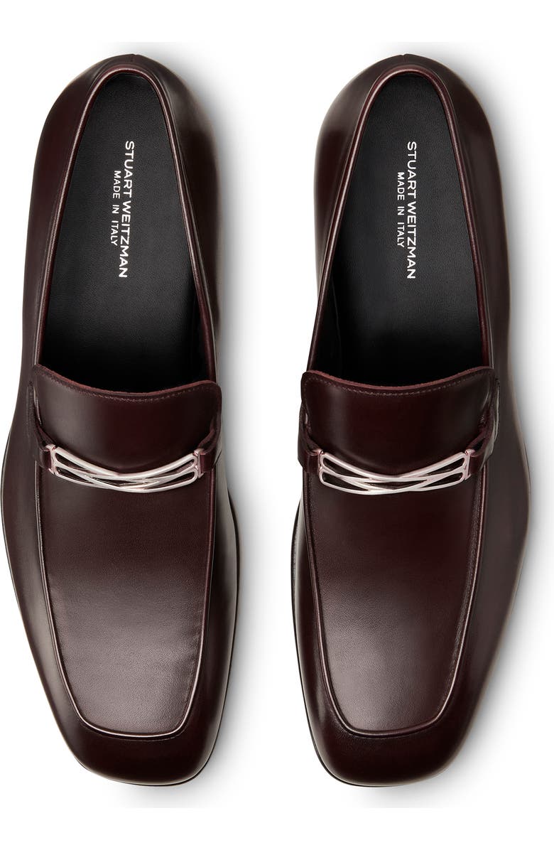 Stuart Weitzman Ambrose Loafer, Alternate, color, Bordo