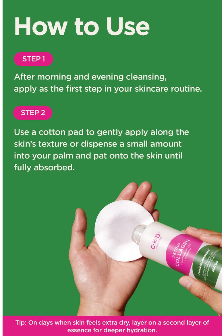 Retino Collagen Small Molecule 300 First Essence, Alternate, color, NO COLOR