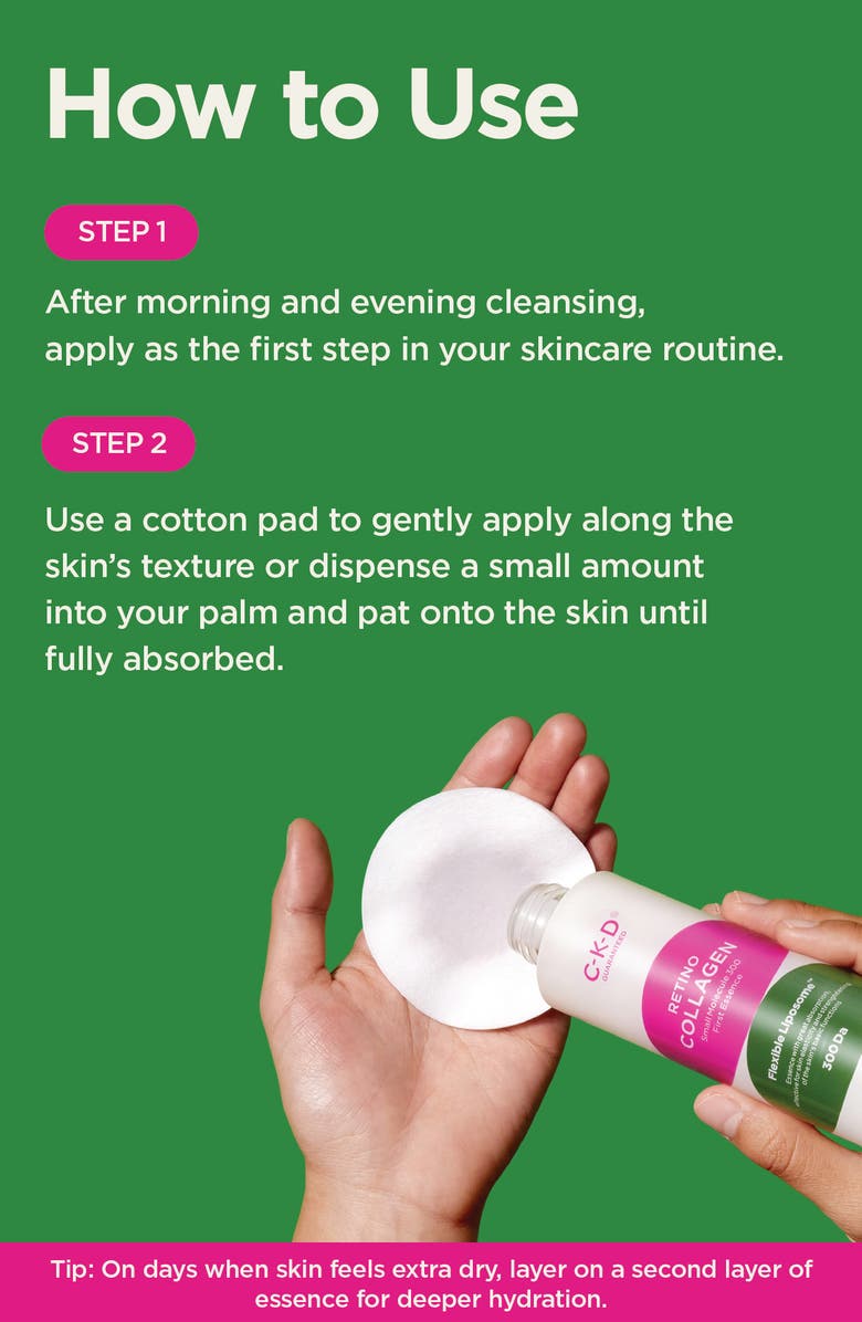 CKD Retino Collagen Small Molecule 300 First Essence, Alternate, color, 