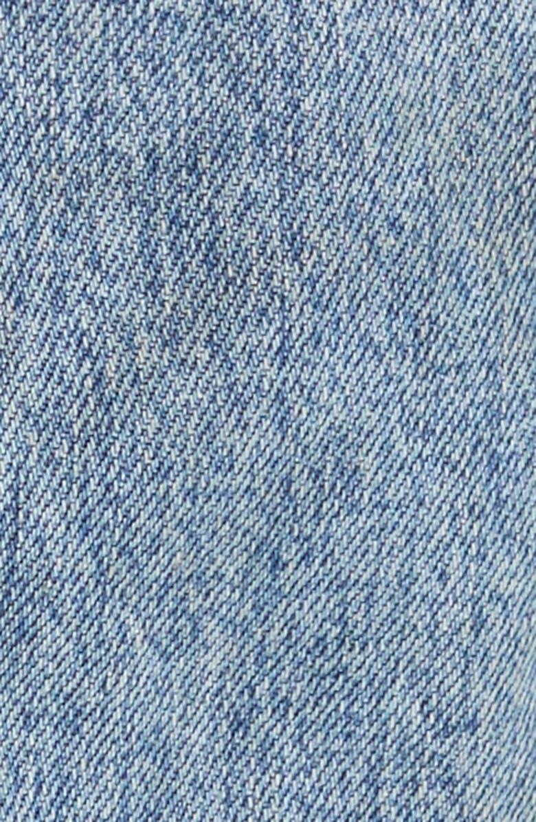 FRAME Distressed Denim Jacket, Alternate, color,