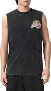 AllSaints Roque Sleeveless Graphic T-Shirt