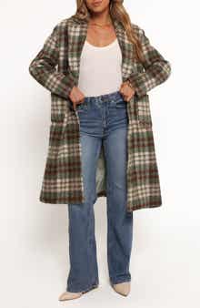 Petal & Pup Anika Plaid Coat