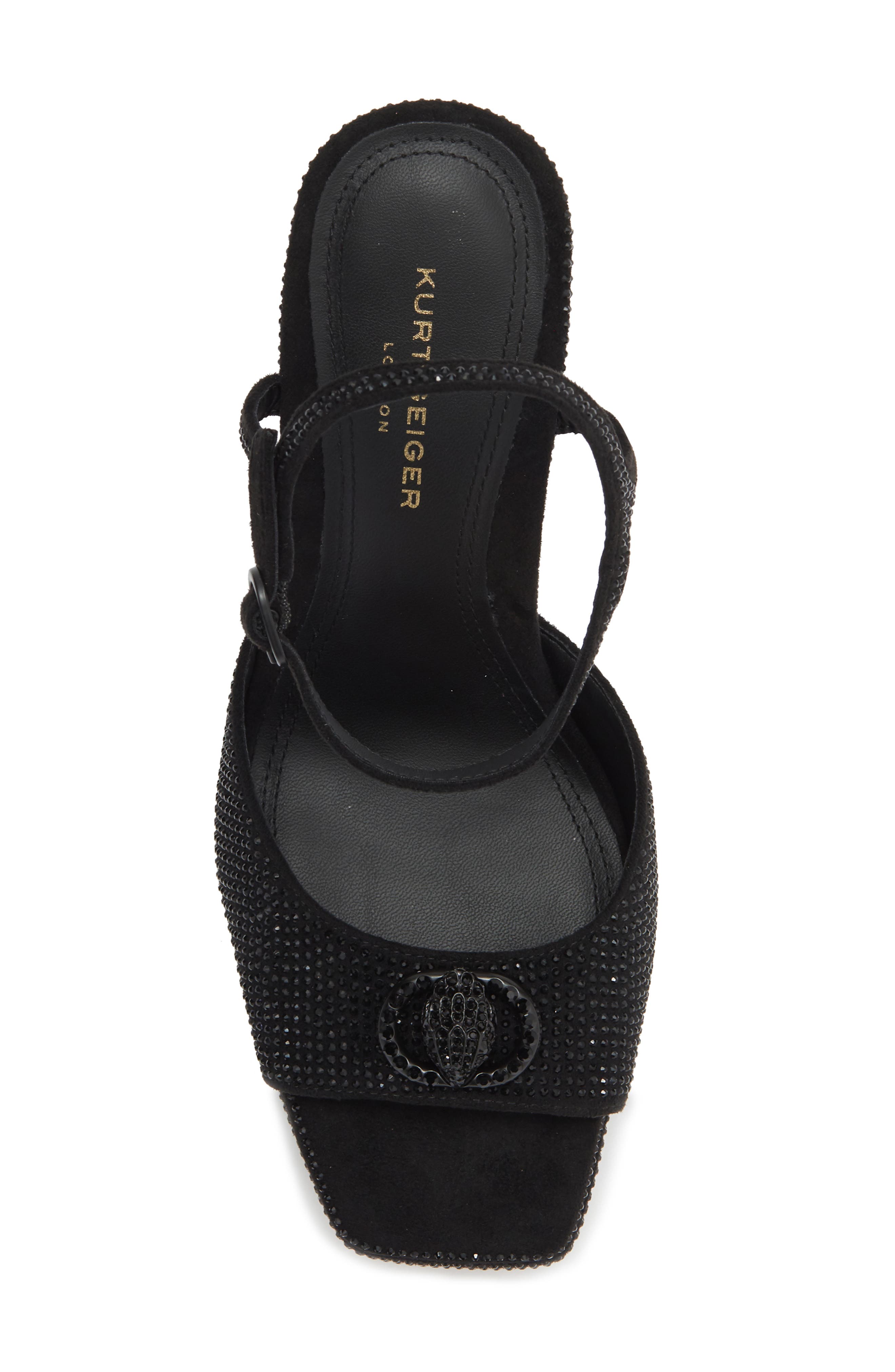 Chelsea Peep Toe Platform Sandal, Alternate, color, BLACK PATENT