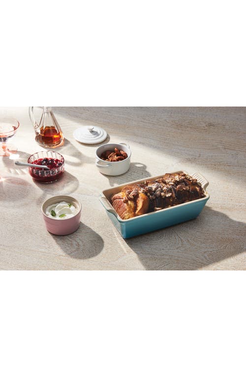 Le Creuset 1.5 Quart Enameled Stoneware Heritage Loaf Pan In Caribbean