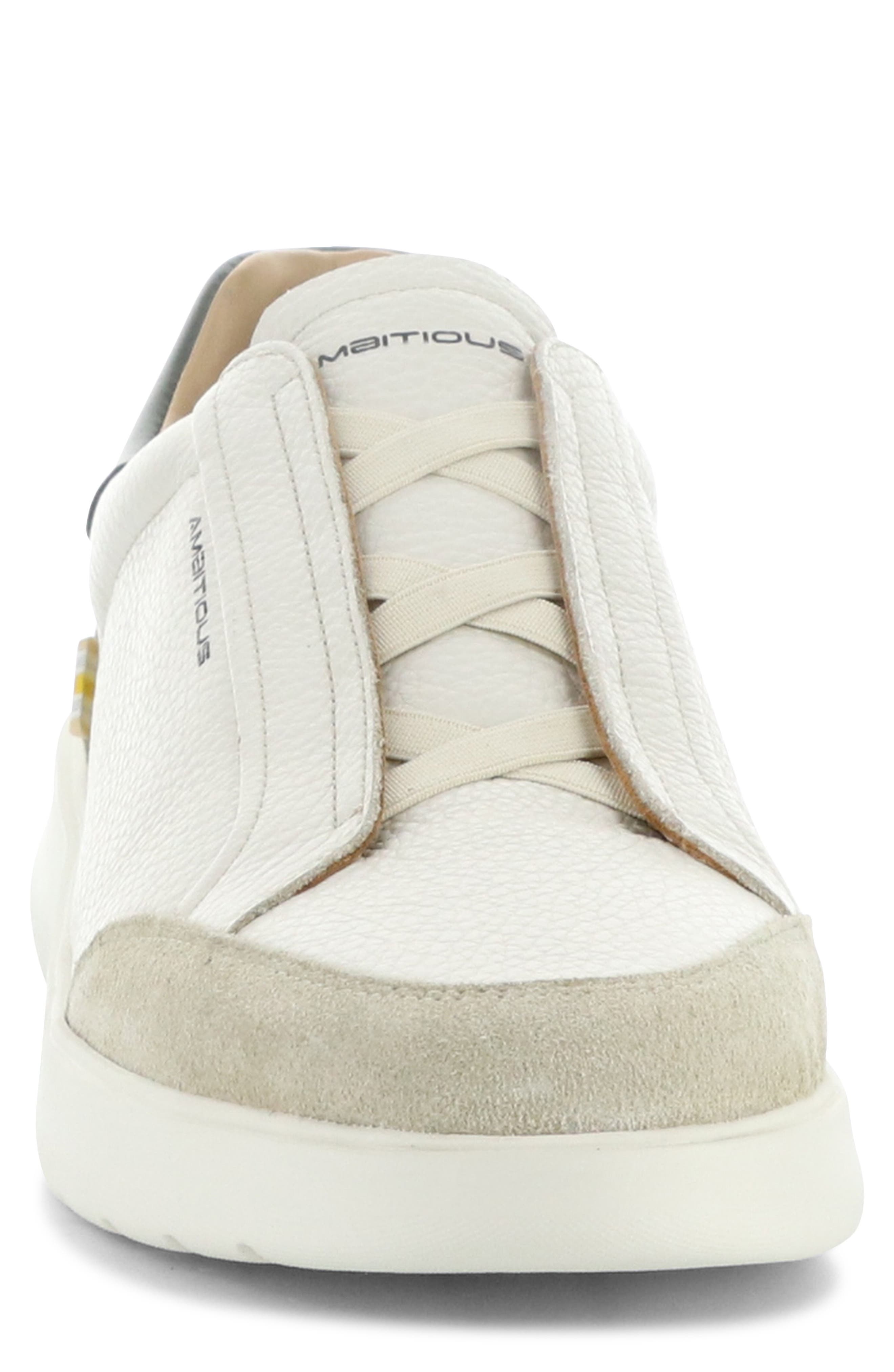 Ambitious 13721A Low Top Sneaker, Alternate, color, Combi Beige Suede