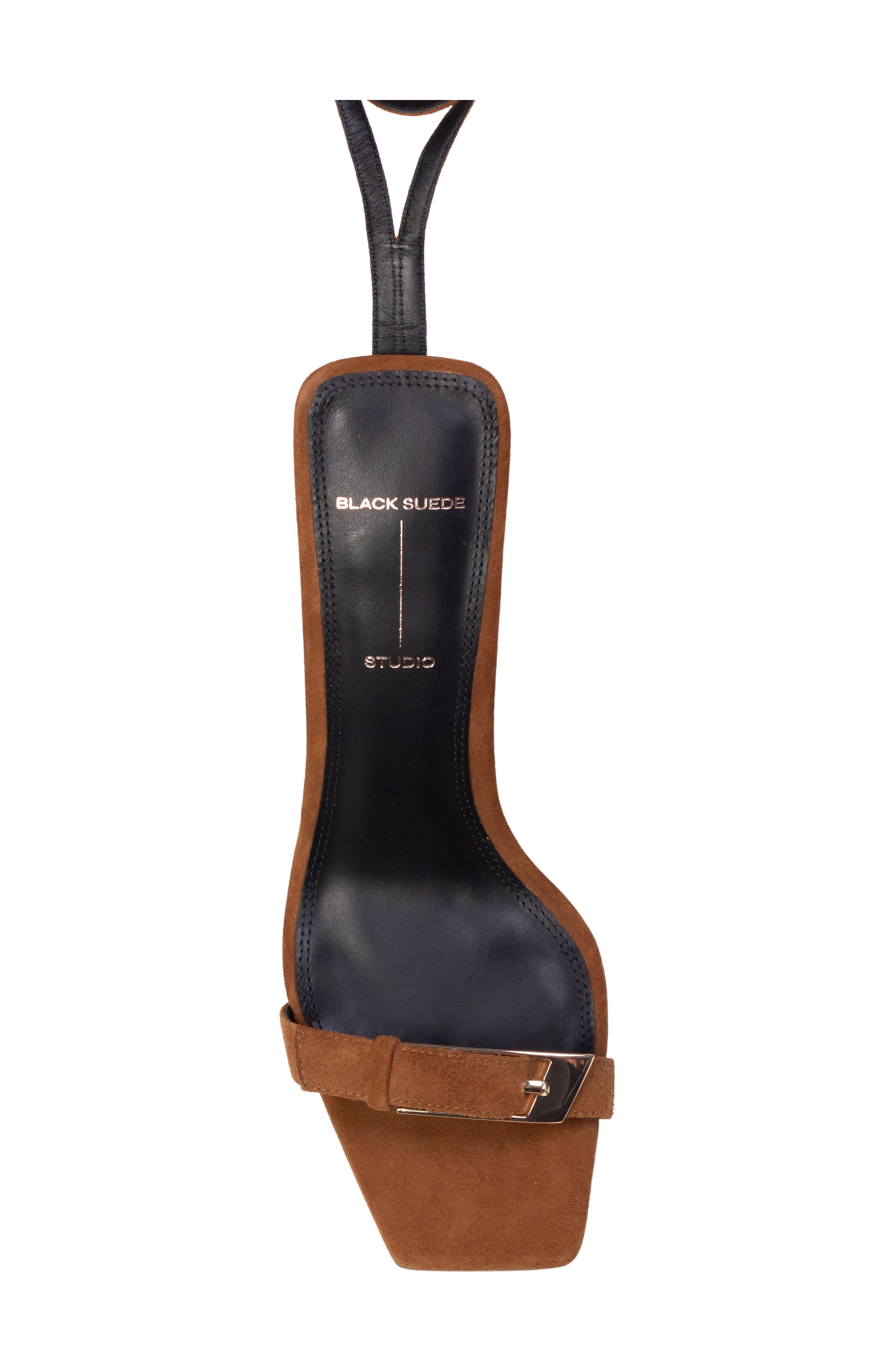 Brooks 95 Ankle Strap Sandal, Alternate, color, TOBACCO SUEDE