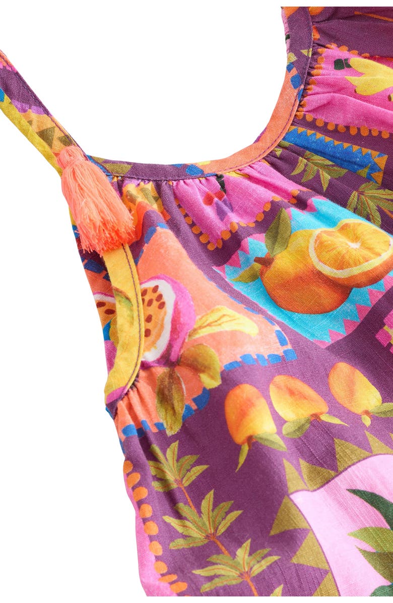 NEXT Kids' Fruit Tile Print Romper, Alternate, color, Multi