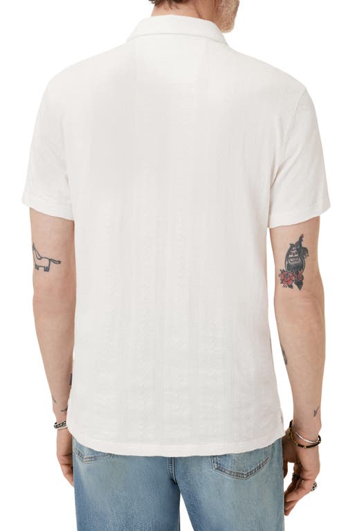 John Varvatos Zion Open Collar Polo Shirt