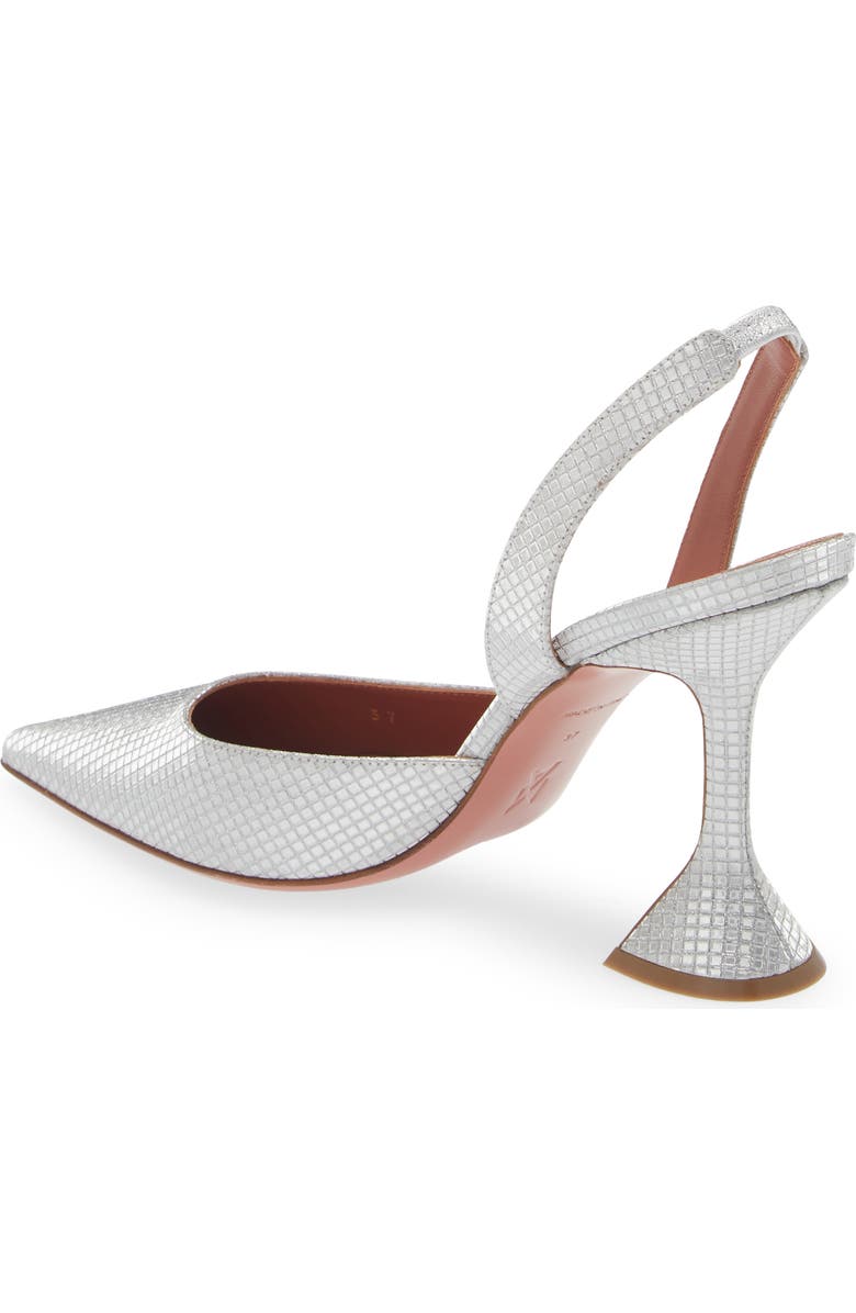Amina Muaddi Holli Pointed Toe Slingback Pump, Alternate, color,