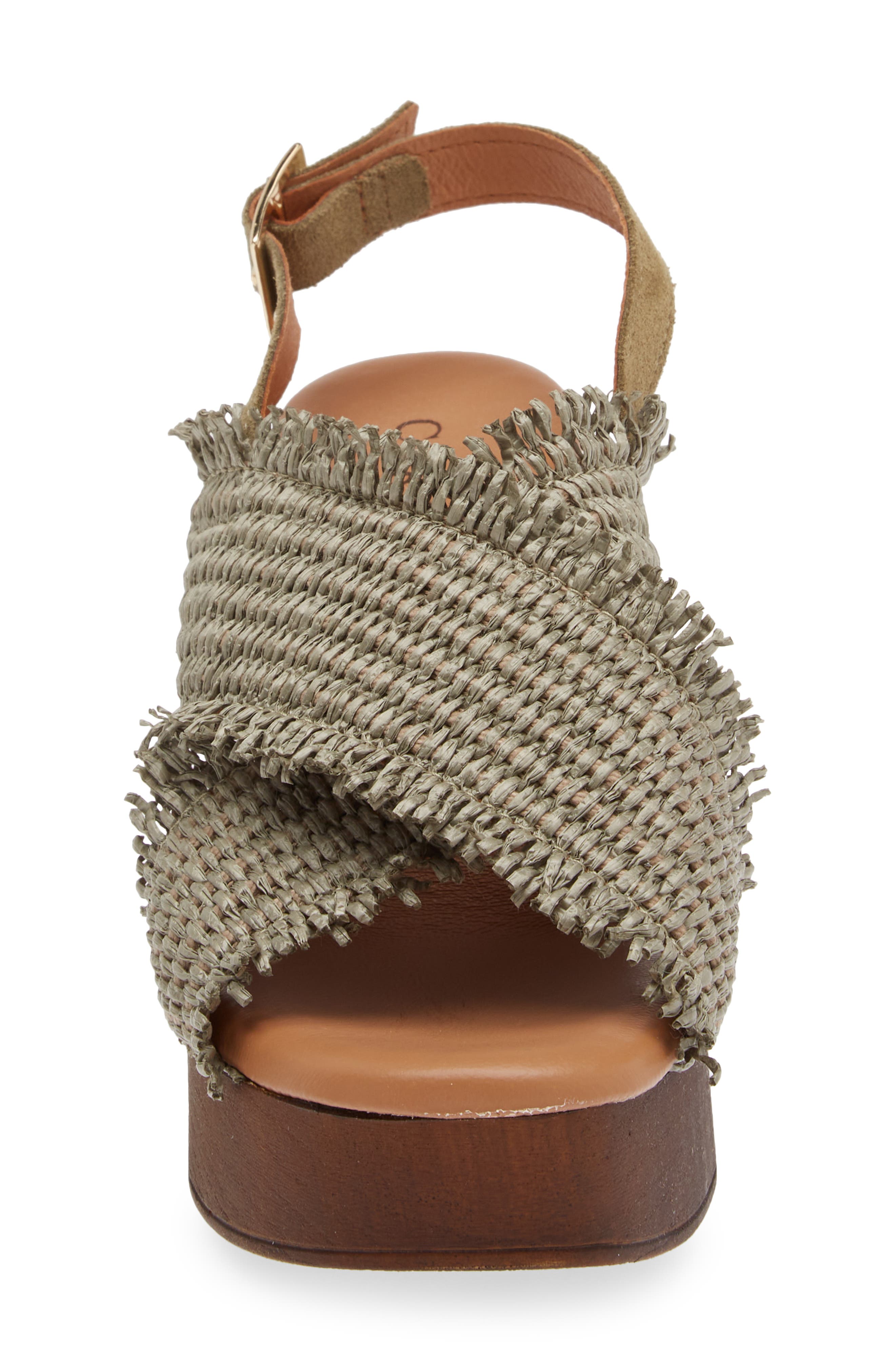 Wendy Platform Sandal, Alternate, color, MILITARE