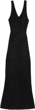 DELUC Randy Knit Body Con Maxi Dress