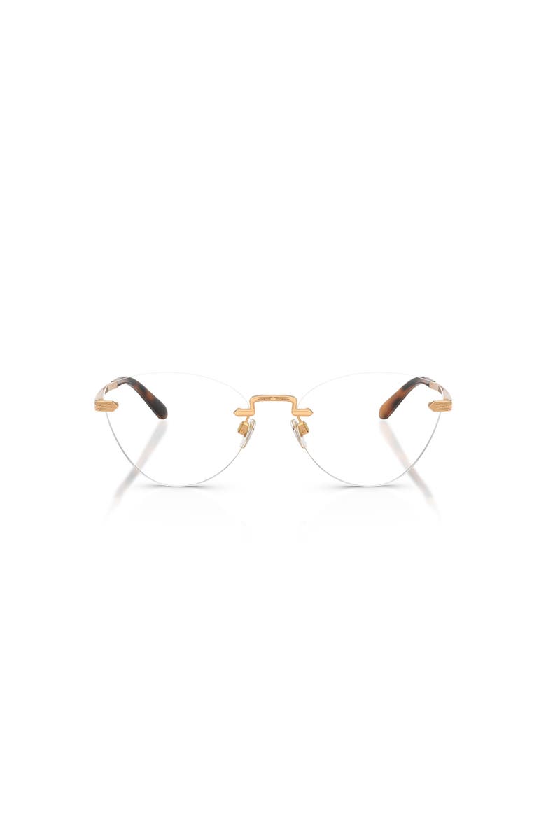 56mm Cat Eye optical glasses, Alternate, color, Gold