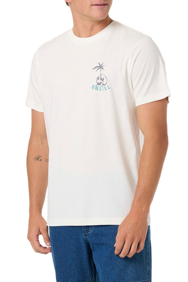 Cutback Classic Cotton Graphic T-Shirt, Alternate, color, TOFU