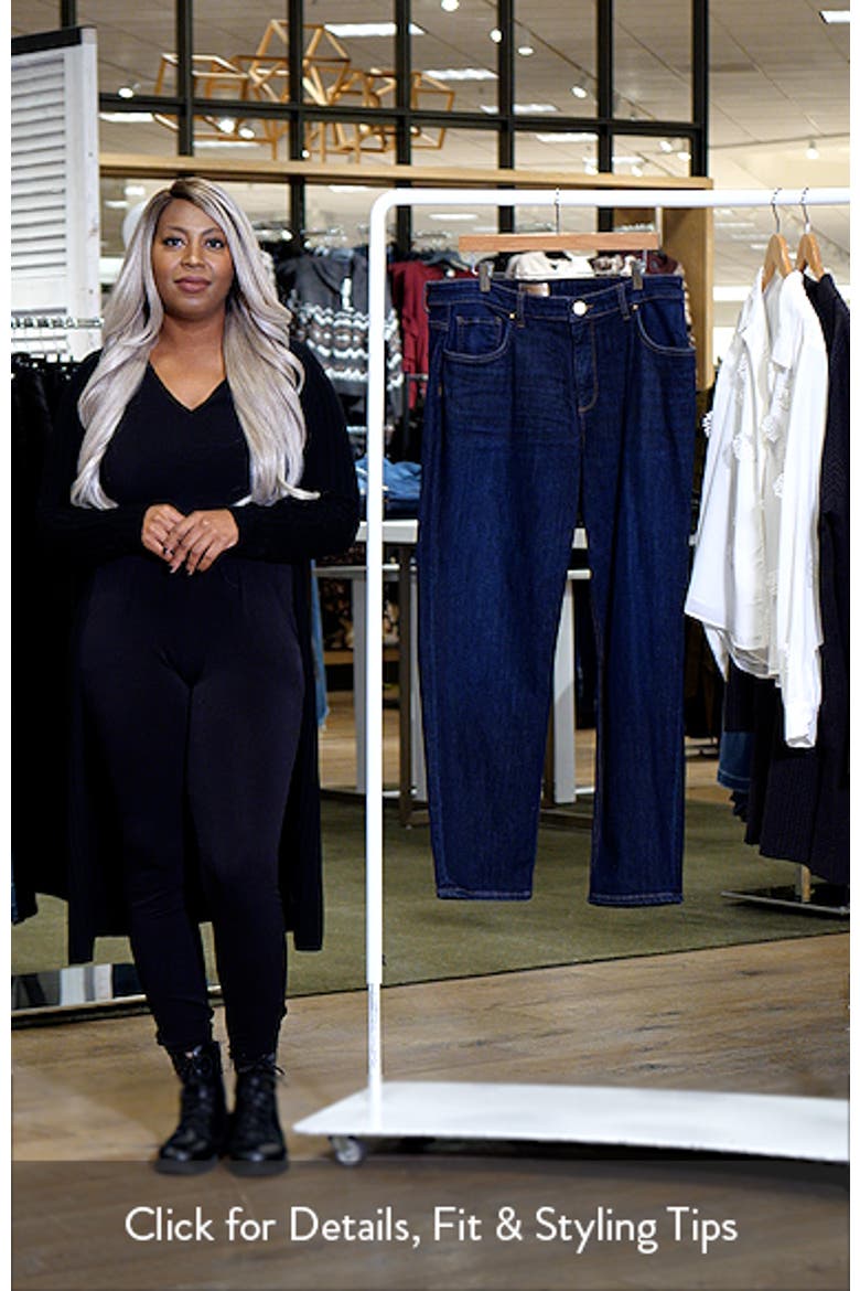 Naomi High Waist Ankle Straight Leg Jeans video