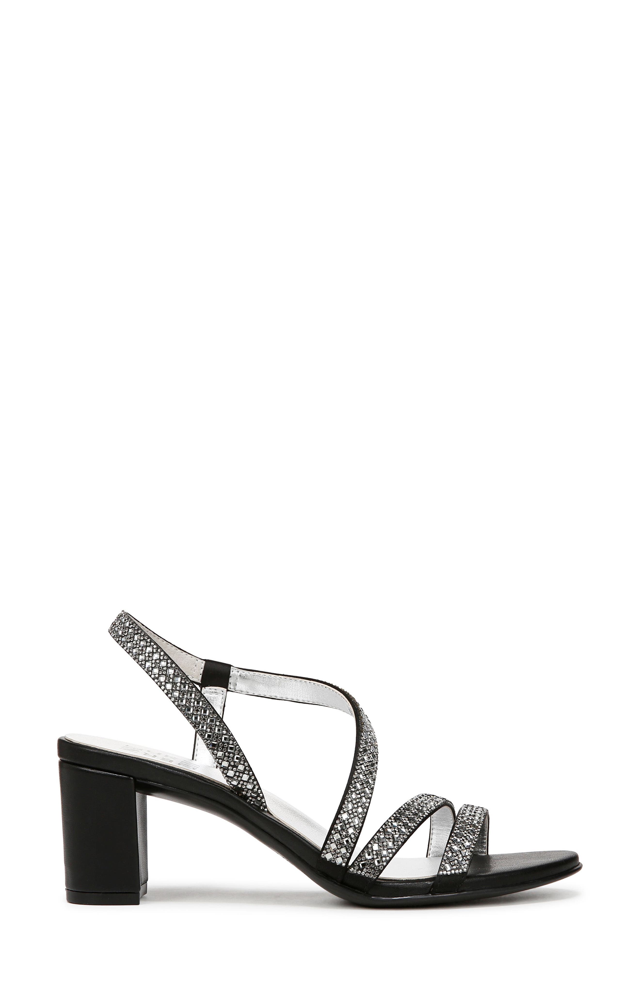 Naturalizer Vanessa Slingback Sandal, Alternate, color, Black