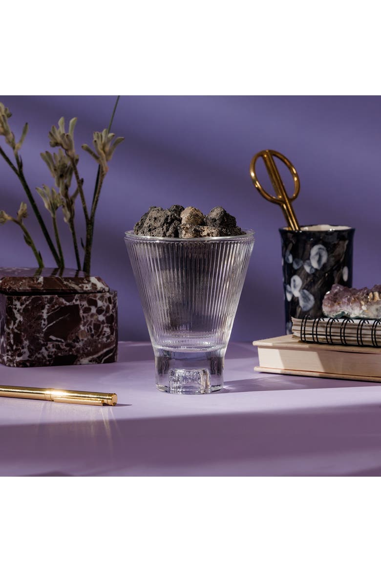 Zai Lava Rock Diffuser In Fig & Flowers, Alternate, color, Clear