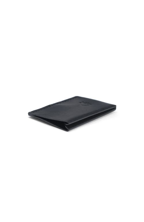 Ezra Arthur Minimalist Card Holder Wallet In Black