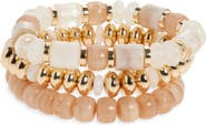 NORDSTROM RACK 3-Pack Assorted Beaded Bracelet Set