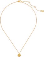 Kate Spade New York mini spade flower pendant necklace